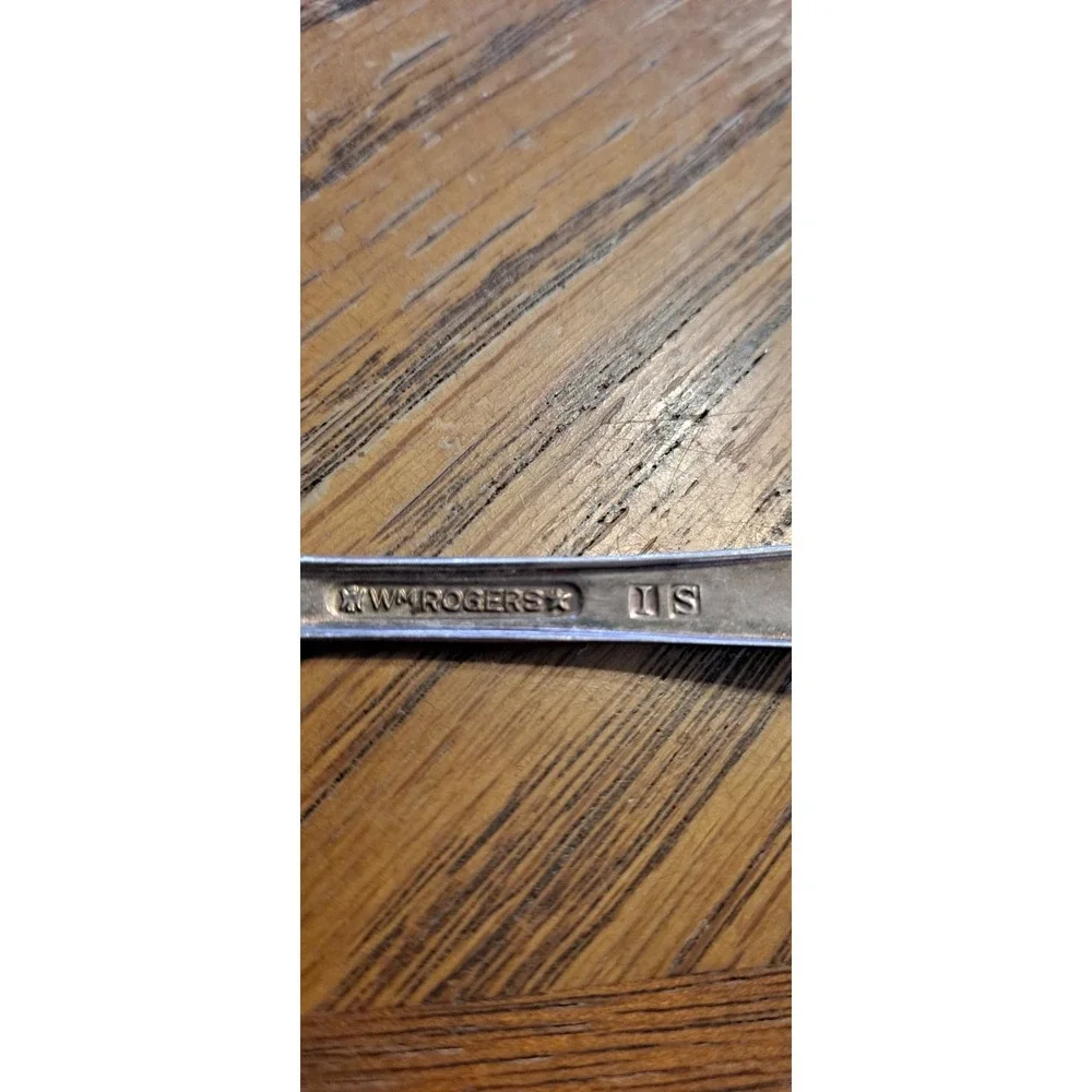 WM Rogers IS Silverplate Large Spoon‎